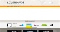 Desktop Screenshot of lcibrands.com